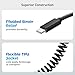 Cable Matters USB to USB C Coiled Cable with 3A/15W Fast Charging 1-4ft, Support Apple CarPlay, Android Auto, Coiled USBA to USBC Cable, for iPhone 16/15 Pro Max Plus, Galaxy S23, iPad
