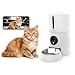 Moizze 自動給餌器 カメラ付き 多機能 猫 犬 自動餌やり機 4L Wi-Fi 2.4Ghz/5Ghz アプリ遠隔操作 録音再生 双方向通話 早食い防止 簡単お手入れ ペット給餌機