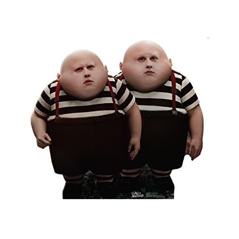 Disney's Tweedle Dee & Tweedle Dum Cardboard Cutout Cover