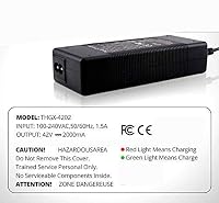 smallrun Xiaomi M365 Elektromos Roller Töltő 42V 2A - Kompatibilis Xiaomi Mijia Ninebot M365 ES1 ES2 ES3 ES4 Modellekkel 5