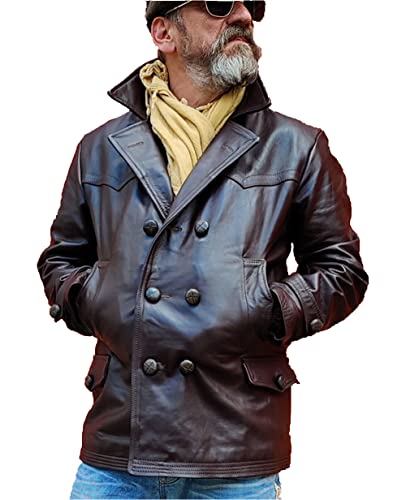 Veste de moto en cuir marron Hilbert pour vos virées vintage et balades quotidiennes