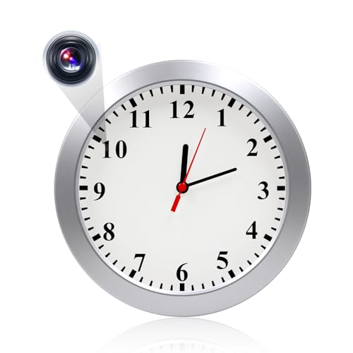 Nanny Cam 1080P HD Hidden Clock Camera
