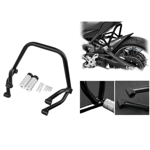 Support de repose-pieds arrière Yamaha MT-09 et crash bar de protection moteur pour moto - 2