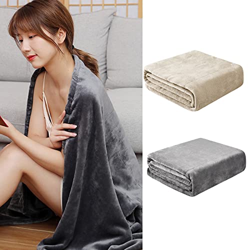 Couverture chauffante électrique USB 5V plaid chauffant hiver nomade - 5