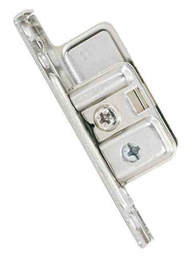 Blum ZSF.1700 R METABOX Right Screw-On Drawer Standard Front Fixing Bracket, Nickel by Blum