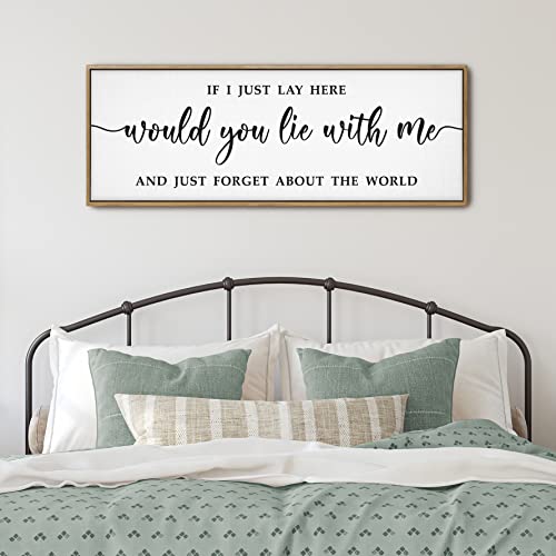 GraceView 'If I Lay Here' Wall Art Review: A Peaceful Bedroom Decor Choice?