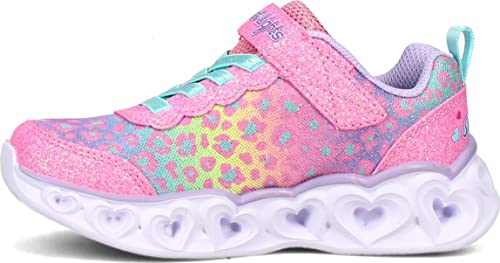 Skechers Girl's Heart Lights-Shimmer Spots Sneaker3