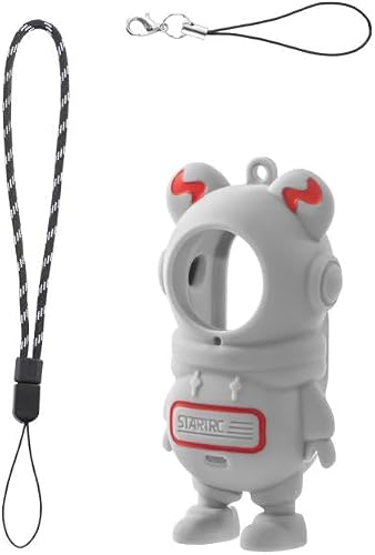For Insta360 GO 3S STARTRC Cartoon Silicone Protective Case (Dark Gray)