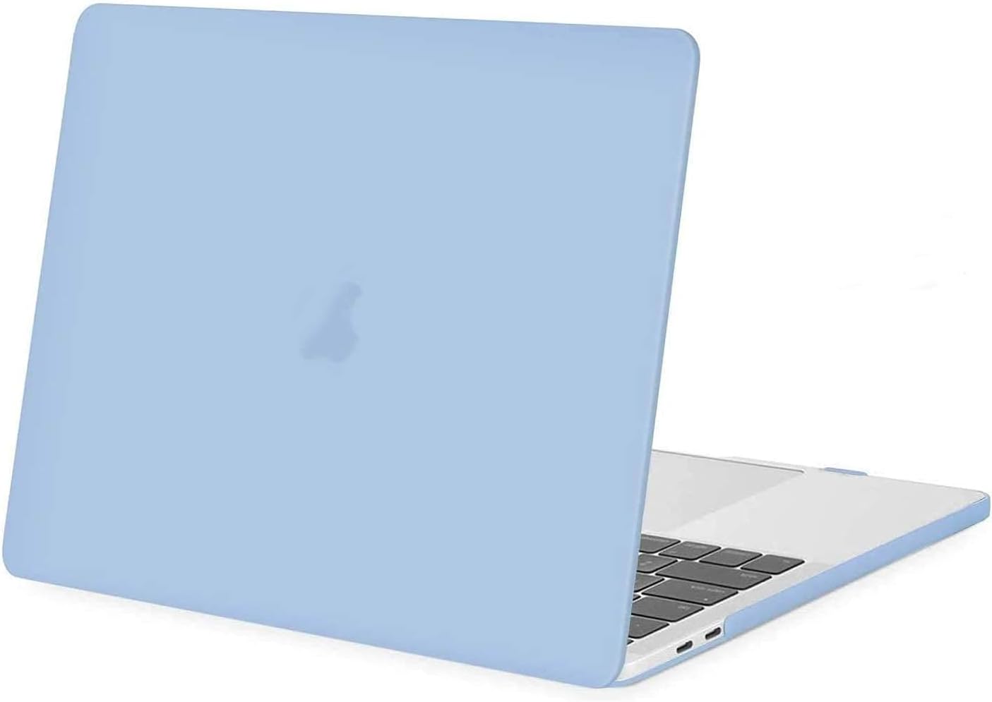 Aavjo MacBook Pro 13 inch Case 2020 2019 2018 2017 2016 Release A2289 A2159 A1989 A1706 A1708, Plastic Hard Shell MacBook Pro Case with Touch Bar (Airy Blue)