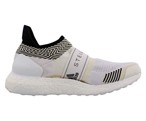 Image of adidas Ultraboost X 3.D. S. Womens Shoes Size 5, Color: Chalk White /Chalk White /Radiant Orange