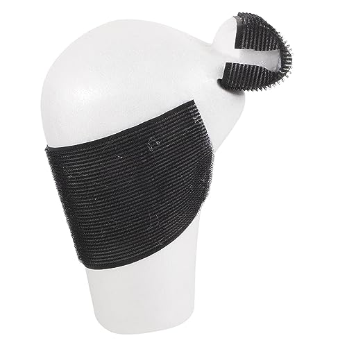 PartyKindom Head Model for Shop Display Mannequin Hat Rack Fake Hair Display Rack Headdress Stand Professional Drying Stand