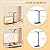 CHARYJOD Dimmable LED Desk Lamp for Office Home, 50 Lighting Modes Dual Swing Arm Architect Table Lamp Light Desk