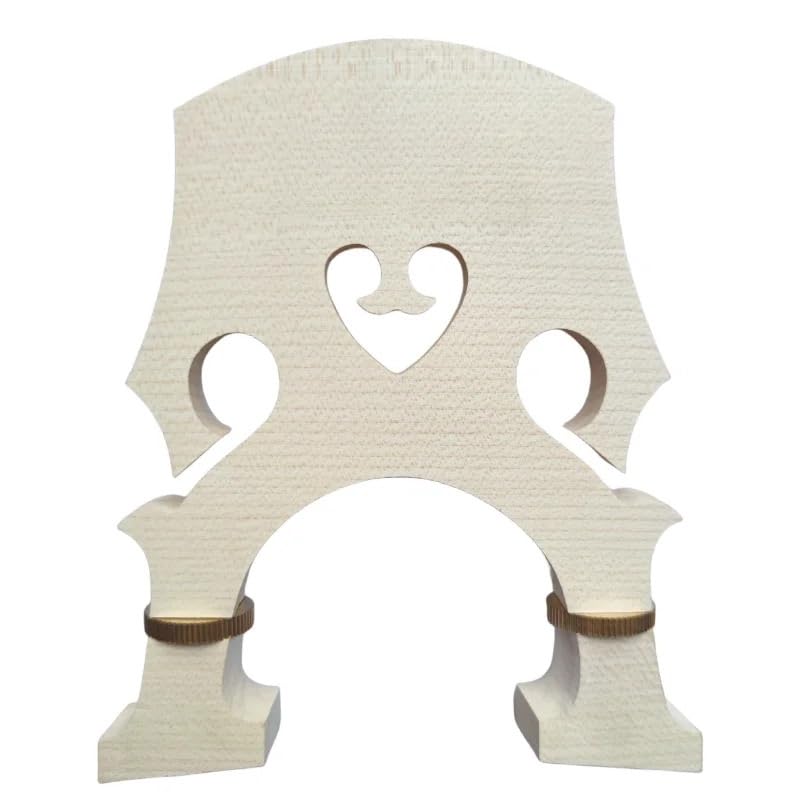1 pc European materials maple adjustable Double Bass Bridge 4/4 3/4 1/2 1/4 size.Double Bass accessories(1-2 size)