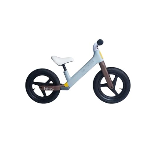 ペダルなし自転車 子供用 キックバイク 乗用玩具 スタンド付き バランス 2〜6歳 マイクロフアイバ- ョ赦刃ホイ-ル乗り物 お祝い プレゼント誕生日 男の子 女の子 子どもの日 プレゼント 初心者向け (ブルーココア - 12インチ 3枚羽根ホイール)
