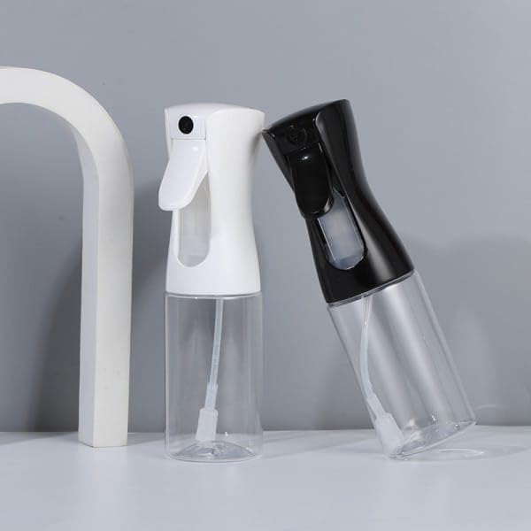 High Pressure Mist Spray Bottle for Oil and Water, Clear | Fine Mist Nozzle, Cooking Oil Sprayer, Reusable Dispenser, White and Black, Kitchen and Hair Use-image-19