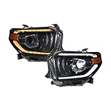 Form Lighting Sequential LED Projector Headlights compatible with Toyota Tundra 2014-2021 (pair)