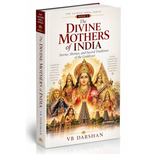 The Divine Mothers of India Audiolibro Por VB DARSHAN arte de portada