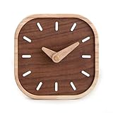 Dimensioni compatte: misura circa 4 x 13,4 x 2,5 cm, questo piccolo orologio da tavolo è perfettamente dimensionato per qualsiasi tavolo senza occupare troppo spazio.