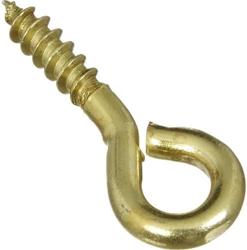 for National Hardware N118711 V2011#212 Small Screw Eye Solid Brass Finish Aftermarket Repair Parts