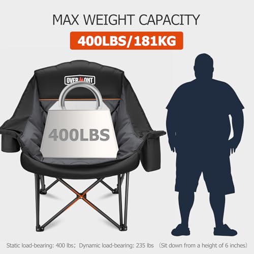 Overmont Oversized XL Camping Chair for Adults の商品画像 3