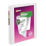 Avery Durable View 3 Ring Binder, 0.5