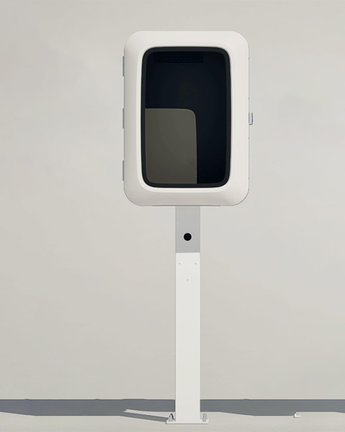 Borne de recharge extérieure autonome pour protéger votre câble Tesla
