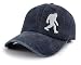 Bigfoot Gifts for Women, Funny Sasquatch Hats for Men, Adjustable Vintage Embroidered Big Foot Baseball Cap, Bigfoot Gifts for Mom Dad Friends Navy
