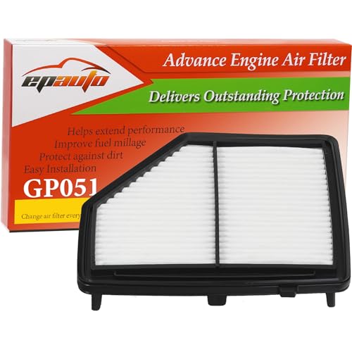 EPAuto GP051 (CA12051) Engine Air Filter, Replacement for Honda Civic