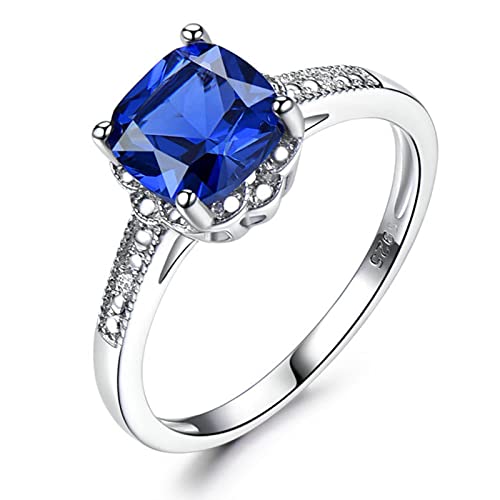 Bague en Argent et Tanzanite : le cadeau de Saint-Valentin romantique idéal