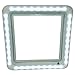 HENG'S INDUSTRIES Universal LED Vent Trim Kit | Warm Lens Ring Diffuser & Warm White Light | 720 Lumen | RVs, Campers, Travel Trailers | HG-LR-W-WW-AFT