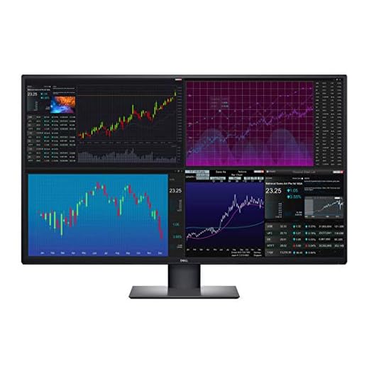 Dell U4320Q UltraSharp 43 Inch 4K UHD (3840 x 2160) LED Backlit USB-C Monitor with DisplayPort and HDMI (Renewed)