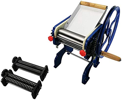 LOVEHOUGE Kommerzielle Nudelmaschine,Multifunktionaler Manueller Nudelmaschinen Walzenmischer Zur Herstellung Von… – Bild 3