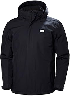 Helly Hansen Men's Waterproof Dubliner Insulated Jacket with Packable Hood for Cold Weather