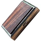 ★NATURHOLZ: Robuste Hartschale aus Holz, die Zigaretten effektiv vor Druckstellen schützt und vor Feuchtigkeit und Schimmel schützt.