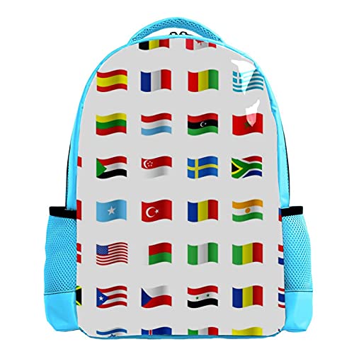 Sac à dos léger pour enfants avec bretelles confortables motif bouledogue