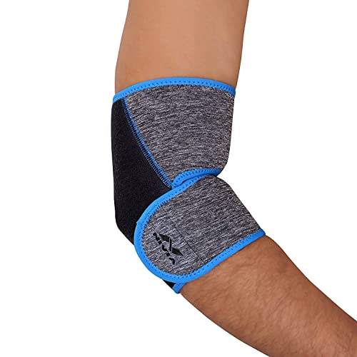 Image of NIVIA Orthopedic Elbow Support with Adjustable Velcro Closure for Men & Women, Premium Breathable Compression Sleeve for Enhanced Joint Stability, Pain Relief, Small