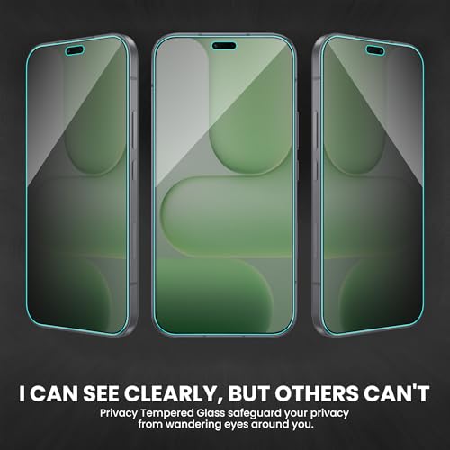 Image of FIRST MART Militry-Grade Privacy Screen Protector for Honor 600 Lite - Anti-Spy Edge to Edge Coverage I Case Friendly, 9H Hardness, Bubble-Free | Anti-Peeping, 2 Pack