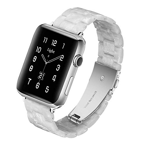 Image of Light House Apple Watch Bands-Fashion Lightweight Resin iWatch Bands for Women Men 38mm /40mm /41mm /42mm(Series 11 10), 49mm /46mm /45mm /44mm /42mm(S 3 2 1), Compatible with Apple Watch Series 11 SE 10 9 8 7 6 5 4 3 Ultra