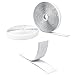 Produktbild LEO's - 8m x 16mm Klettband selbstklebend extra stark doppelseitig (Flauschband weiß) - Selbstklebende Klettbänder Hakenband Klebepads Klett Band Klettverschlussband beidseitig in Industriequalität