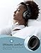 Mpow H19 Hybrid Noise Cancelling Headphones, 100Hrs Wireless Headphones Over Ear, Bluetooth 5.0 Headphones, Deep Bass, CVC 8.0 Mic, Wired and Wireless Headset for Travel, Home Office, Online Class
