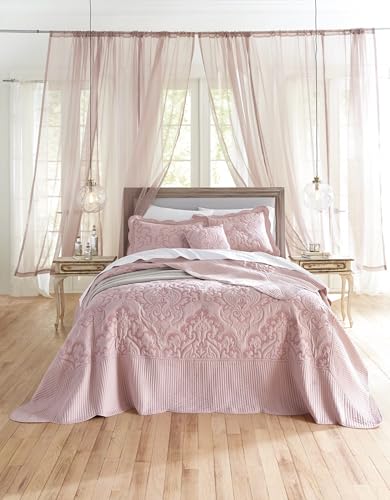 Image of BrylaneHome Amelia Bedspread - Full, Navy
