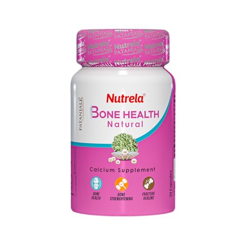 Image of NUTRELA Bone Health Natural Calcium Supplement for Men & Women | Supports Bone Density, Joint Health, and Muscle Strength | Pack of 2