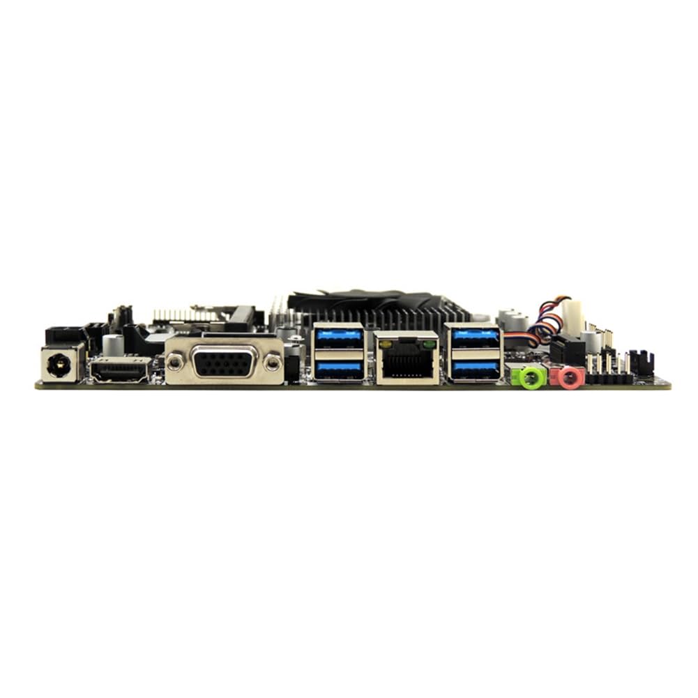 Placa Base N100 Mini ITX Computadora de Cuatro Núcleos Mini Host HTPC Publicidad Placa Base de Control Industrial