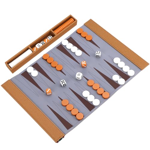 Backgammon Portatif pour Adultes