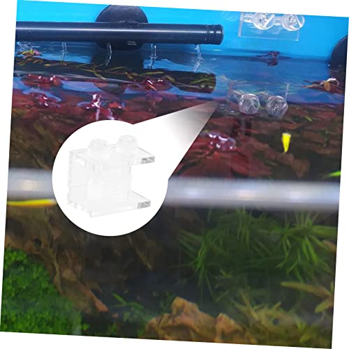 Balacoo 4PeçasSuportedeacessóriosTubodesubstituiçãoBombadeacrílicoParasuportesdepeixeCoberturadefund