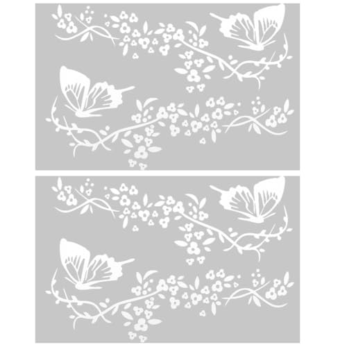 GORGECRAFT 4 autocollant en Vinyle Réfléchissant Imperméable pour Voiture Camion SUV Art Mural Ordinateur Portable Blanc