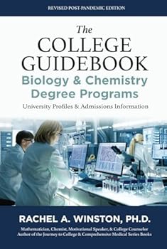 Hardcover The College Guidebook: Biology & Chemistry Degree Programs: University Profiles & Admissions Information (The College Guide: Engineering Series) Book