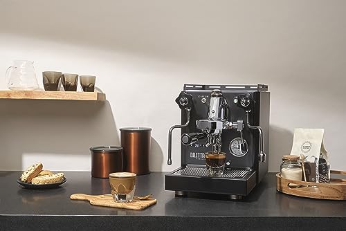 Diletta Bello+ Espresso Machine | E61 | PID Temperature Control | Shot Timer | Programmable Preinfusion | Handmade In Italy (Black) - Image 6