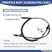 Getfarway Throttle Body Accelerator Cable Fit for Ford Escape│Mercury Mariner 2005 2006 3.0L V6-Gas Replace 5L8Z-9A758-CA Throttle Control Cable Assembly