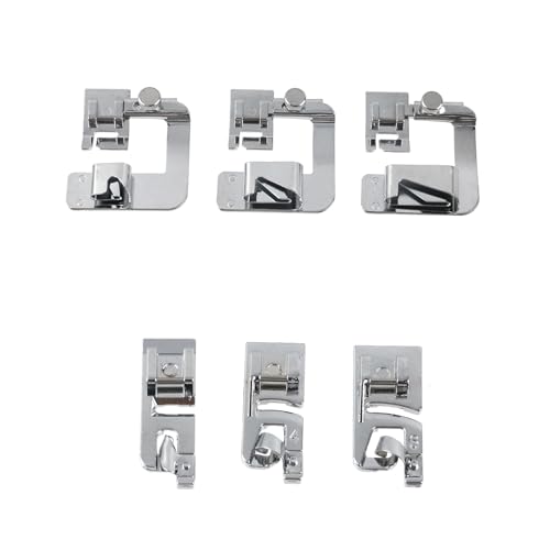 Set de 6 Pies para Dobladillo de Máquina de Coser miniatura 5